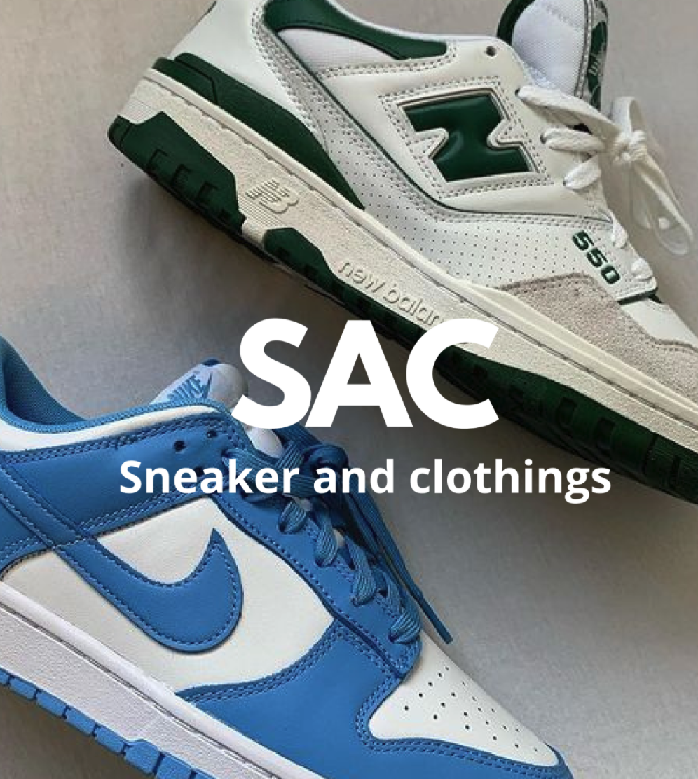 SAC logo med sneakers